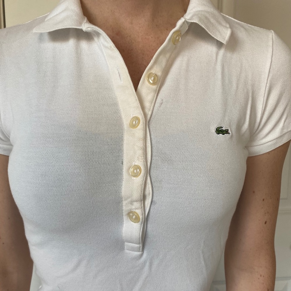 Lacoste T-Shirt Sz 34 (Stain - Pictured)